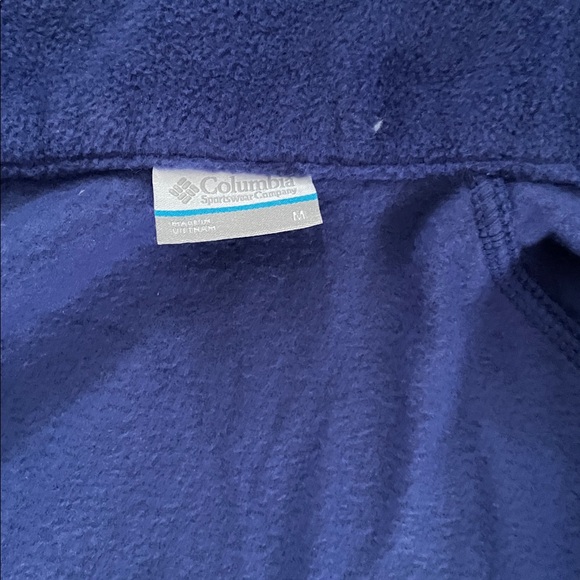 Columbia NWT Benton Springs Full zip women’s Royal Blue Fleece Jacket size M - Picture 4 of 10